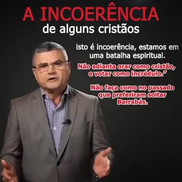 Incoerência de alguns cristãos