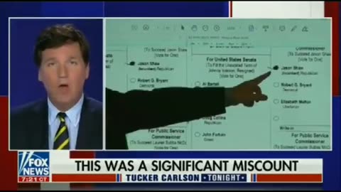 Clip from Tucker's show back when he was on Fox