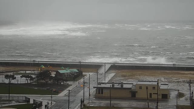 terrifying waves frighten