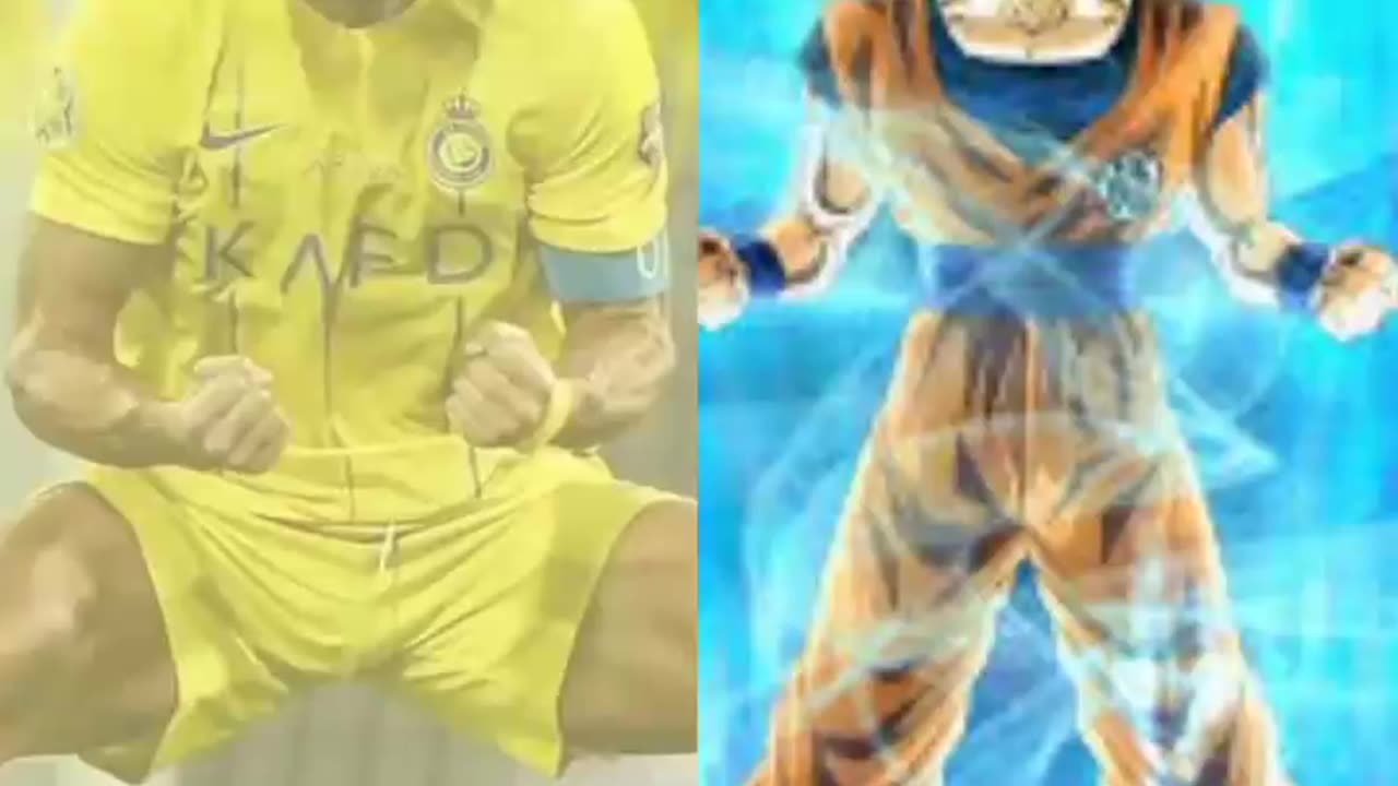 Goku saiyan | Ronaldo Sayian | Ronaldo & Goku Supermacy