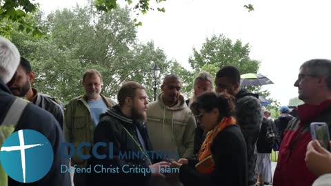 Muslim Convert Has No Knowledge of Allah! DCCI Speakers Corner