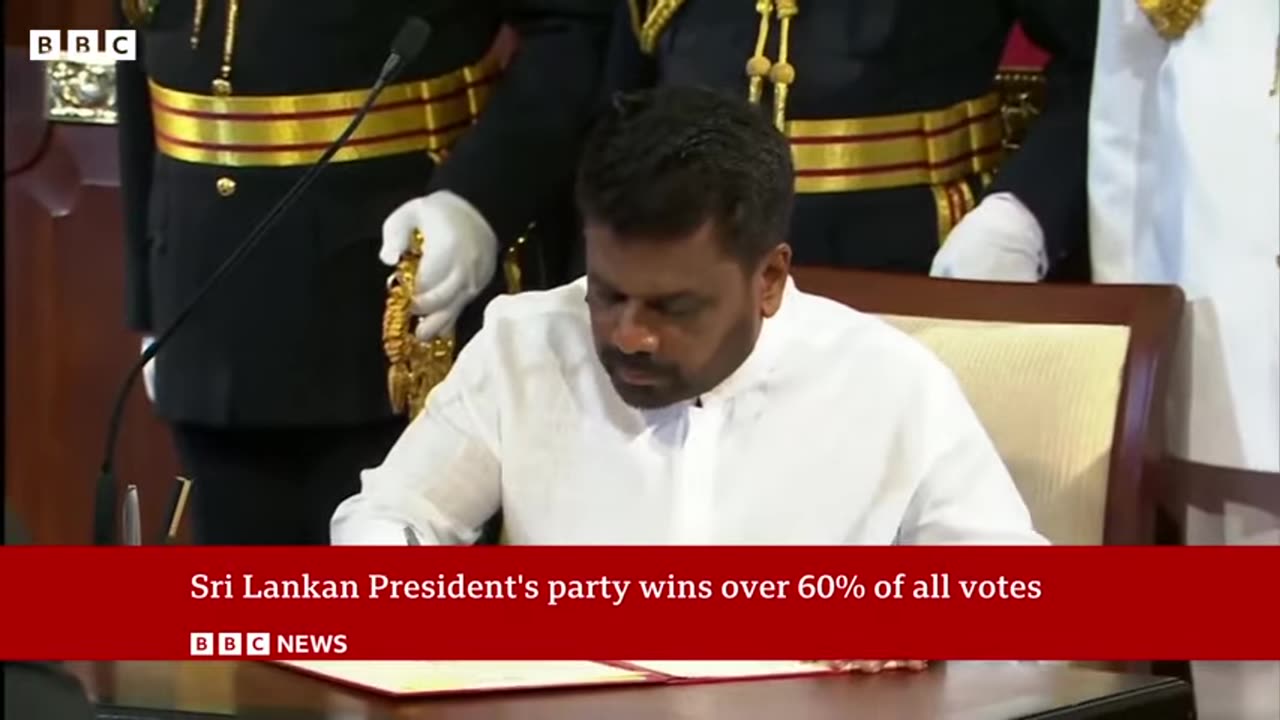 Landslide win for Sri Lanka’s left-leaning coalition in snap general elections