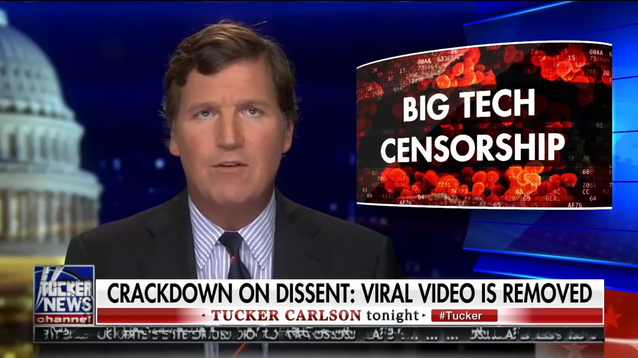 Tucker Carlson on BIG TECH CENSORSHIP
