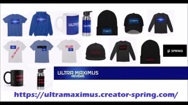 💥 Official Ultra Maximus Merchandise at Spring!