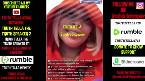 RED39 RESPONDS TO LIYAH & HER MOM BY CALLING CRISIS CENTER ON LIVE