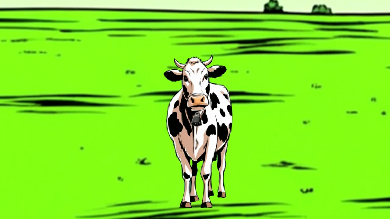 THE PEACEFUL COW #astrology #astromemes #animation #deep #cute #taurus