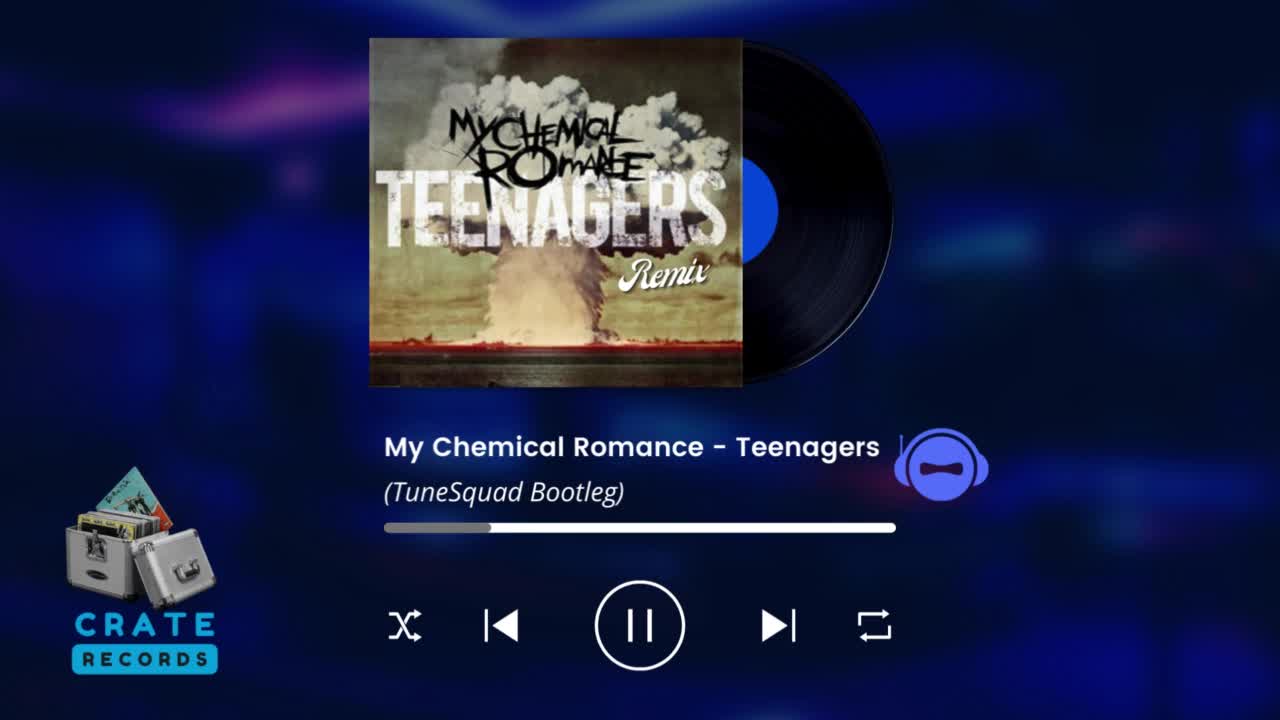 My Chemical Romance - Teenagers (TuneSquad Bootleg) | Crate Records