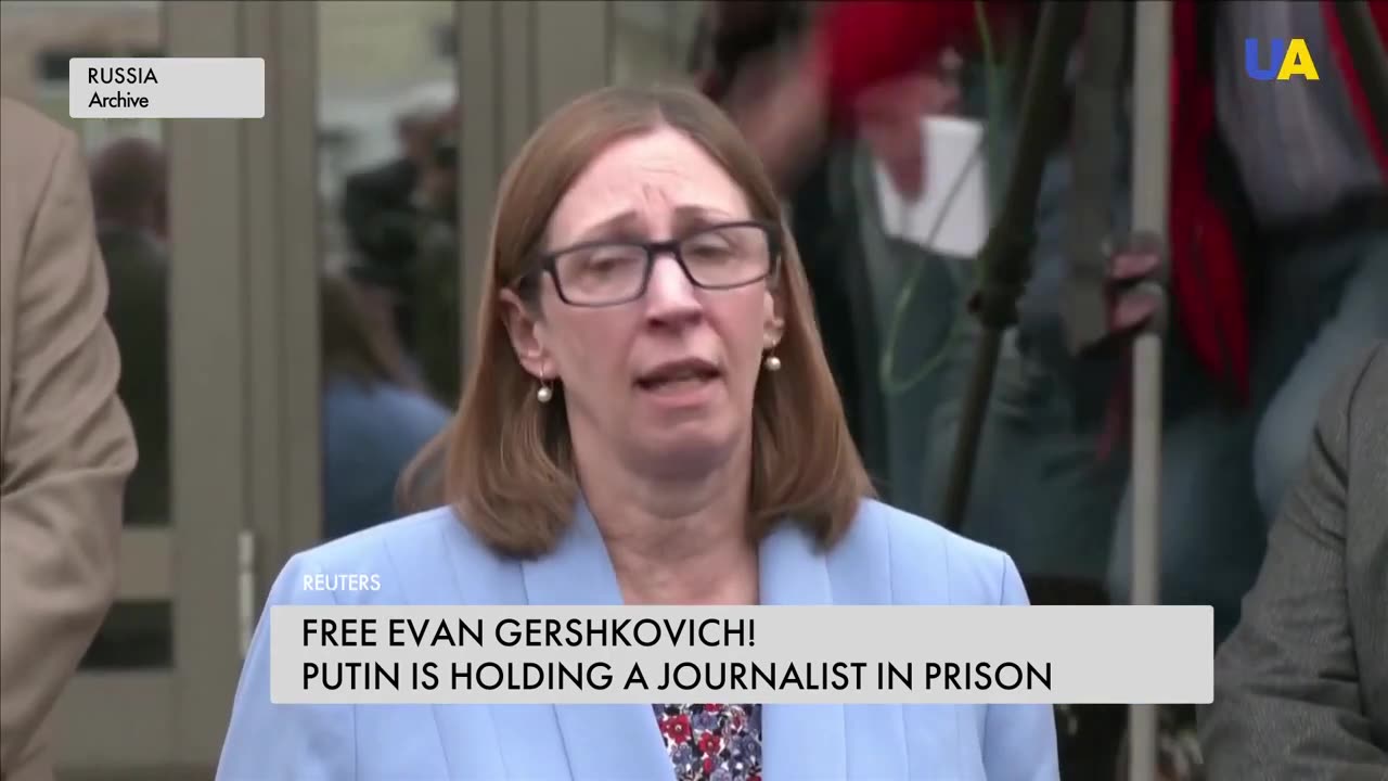 Free Evan Gershkovich! Russian Federal Security Service Detained American Citizen