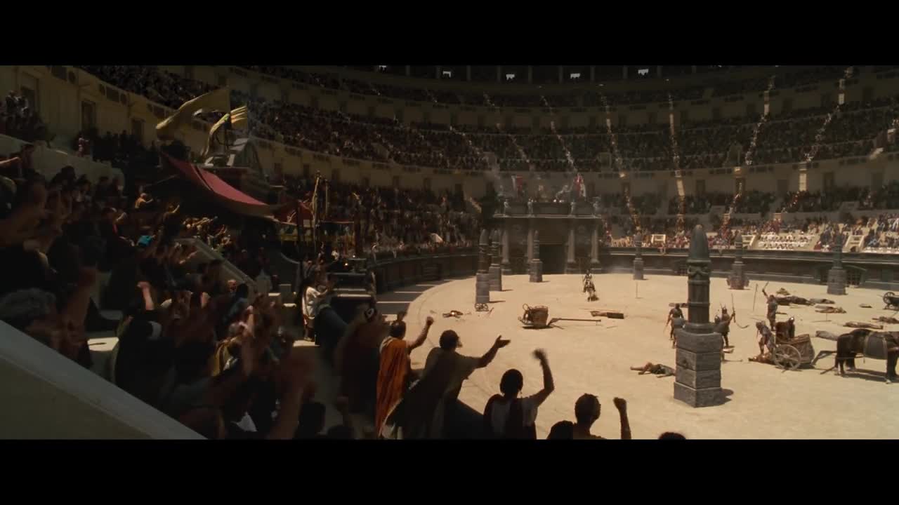 Gladiator Full Barbarian Horde Battle, 8k film editing, Parliament Cinema Club,