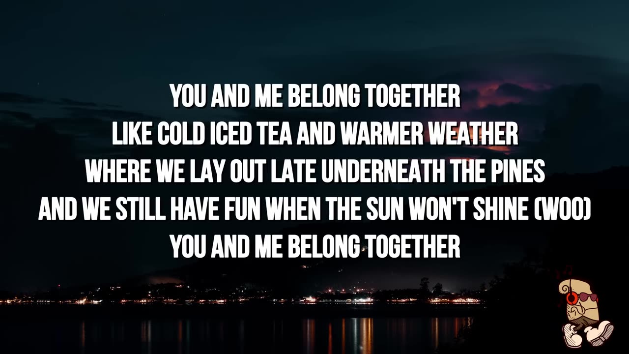 BELONG TOGETHER - MARK AMBOR [Official Lyric Video]