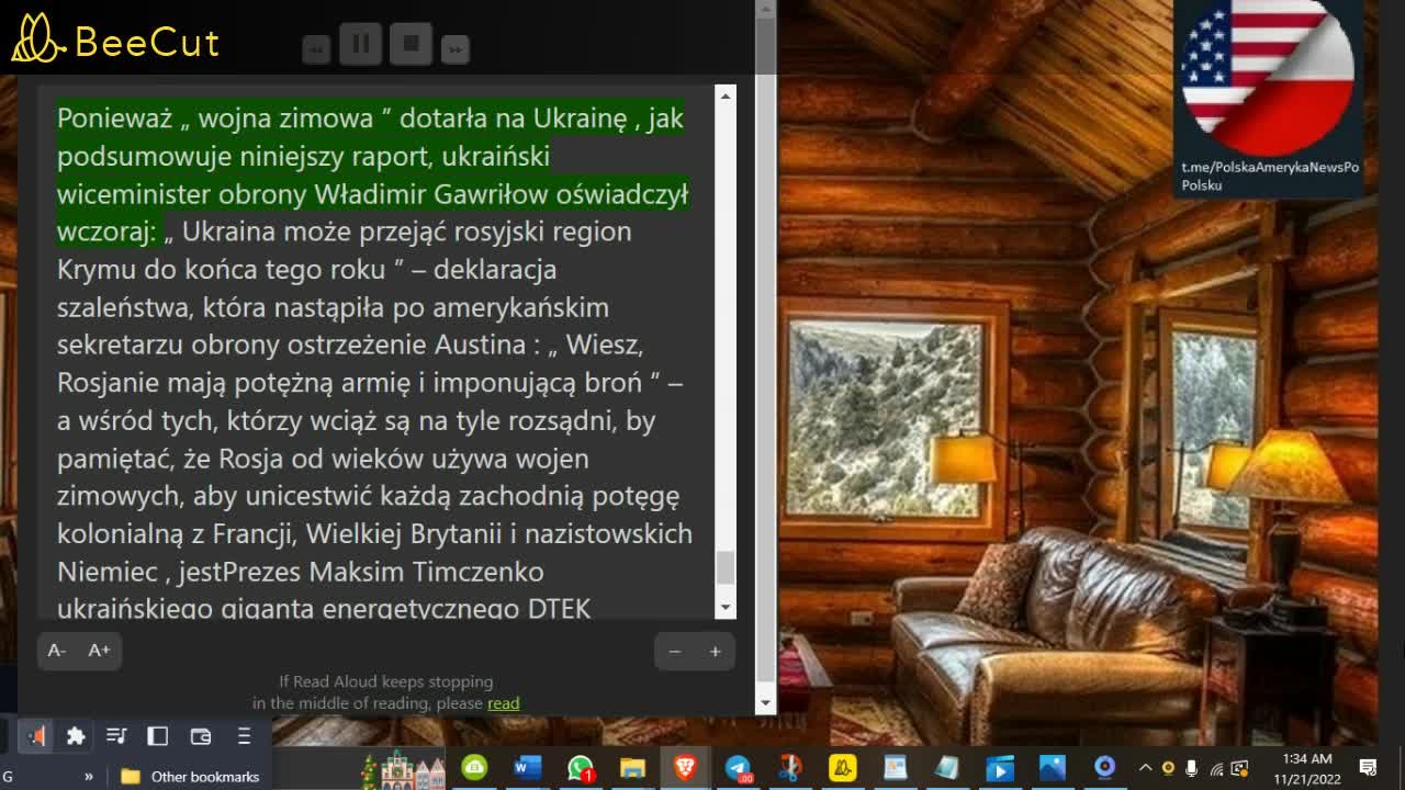 21 listopada 2022 r❌Wojna zimowa nakazał opuszczenie kraju przez wszystkich Ukraińców❌