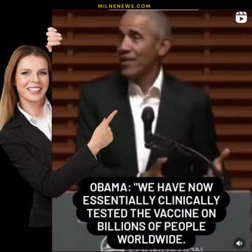 Obama tells the truth for once