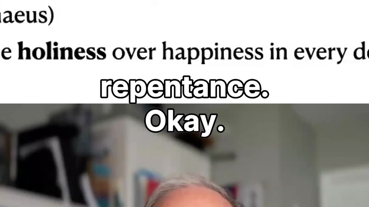 Repentance is more than a thought: