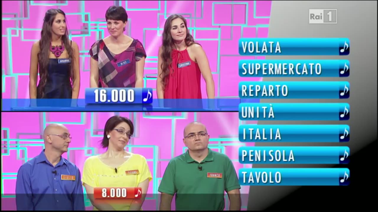 RAIUNO - Reazione A Catena-La Catena Musicale (01/09/2013)