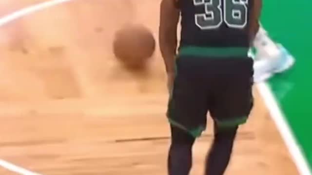 Jaylen Brown dunks on Donovan Mitchell