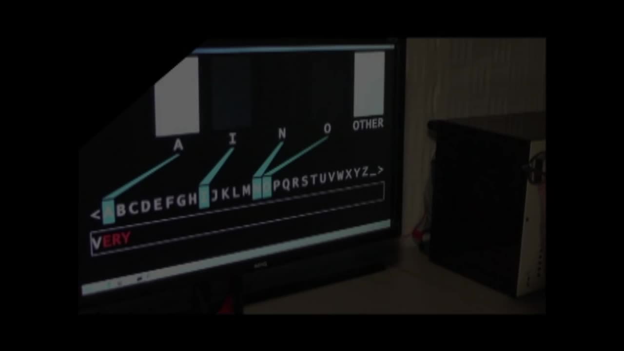 Brain-Computer Interface ('Text Speller') via Skin-Like Electronics