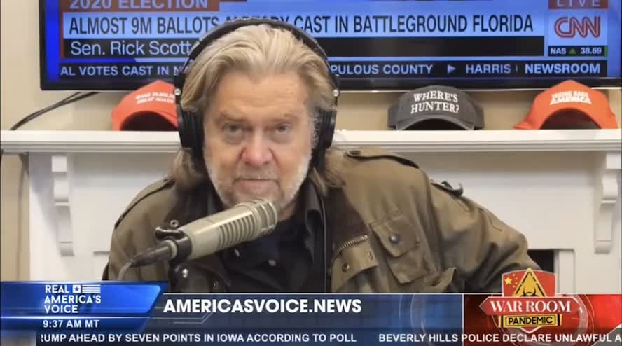 Hammer and Scorecard - Steve Bannon + Air Force Boss