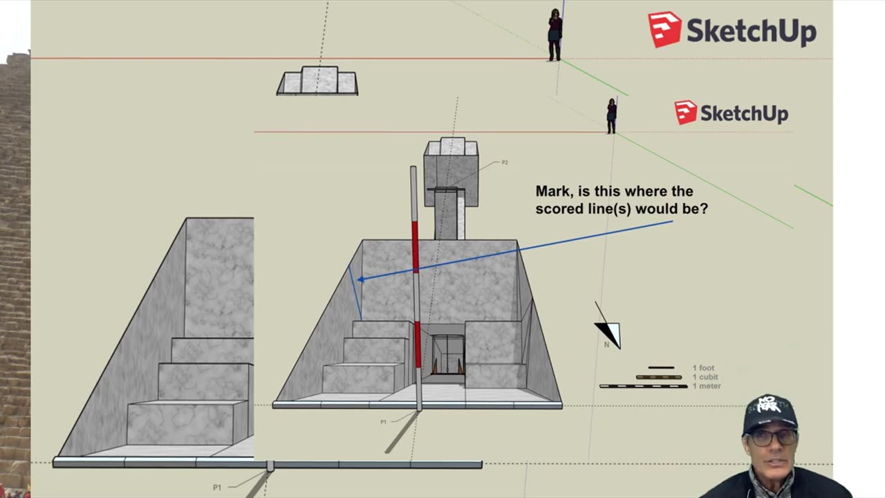 Were the great pyramids trial passages an observartory