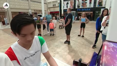 She Asked "Do You Play?" Leads to You Are The Reason Piano Duet | Cole Lam 15 Years Old