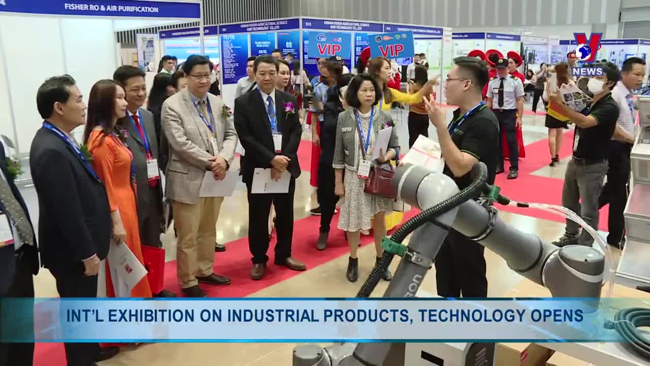 Int’l exhibition on industrial products, technology opens