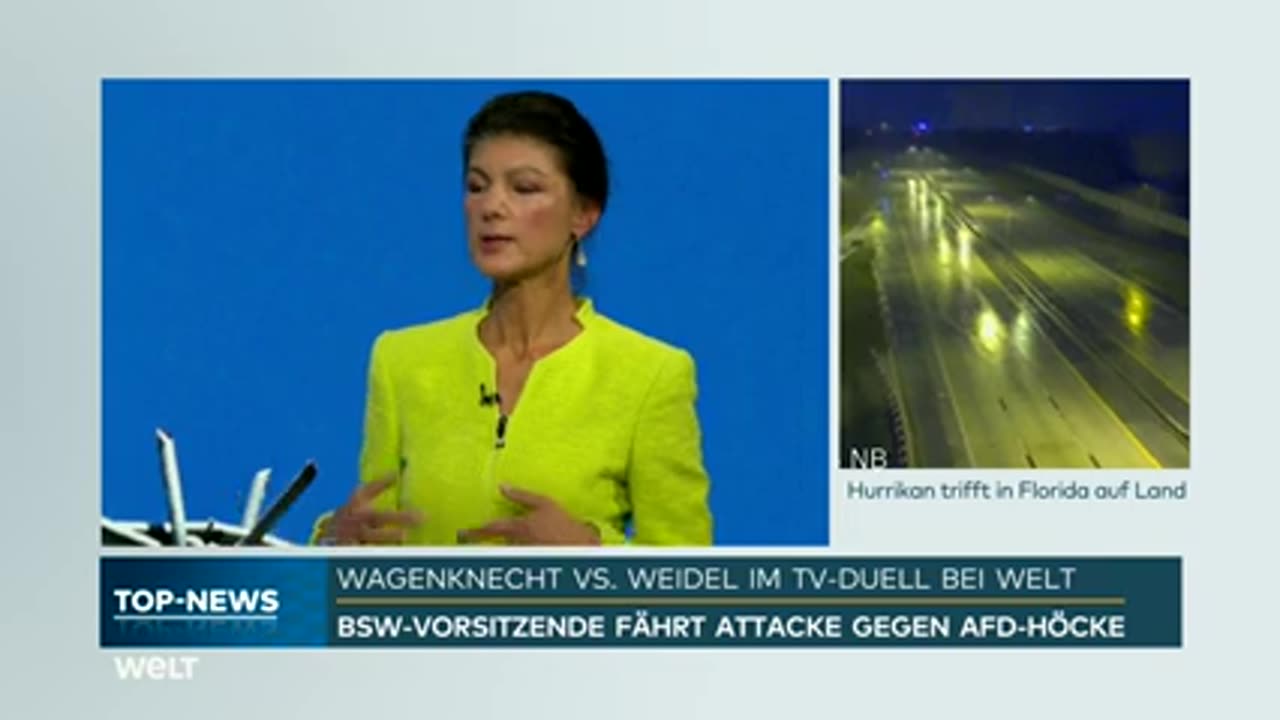 TV-DUELL: Wagenknecht vs. Weidel! "Stalinismus veherrlicht!"