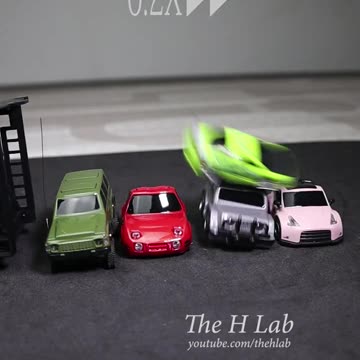 Micro RC Car Jumping championships - The H Lab