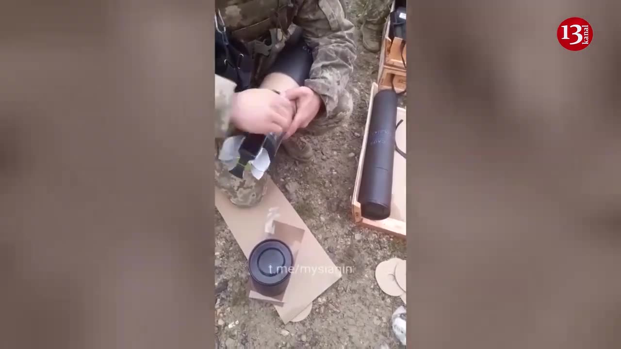 "Preparing for an attack" - Ukrainian fighters receive shells supplied by the West