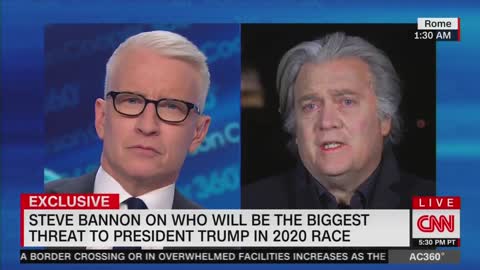 Bannon thinks no Democrat capable of beating Trump in 2020