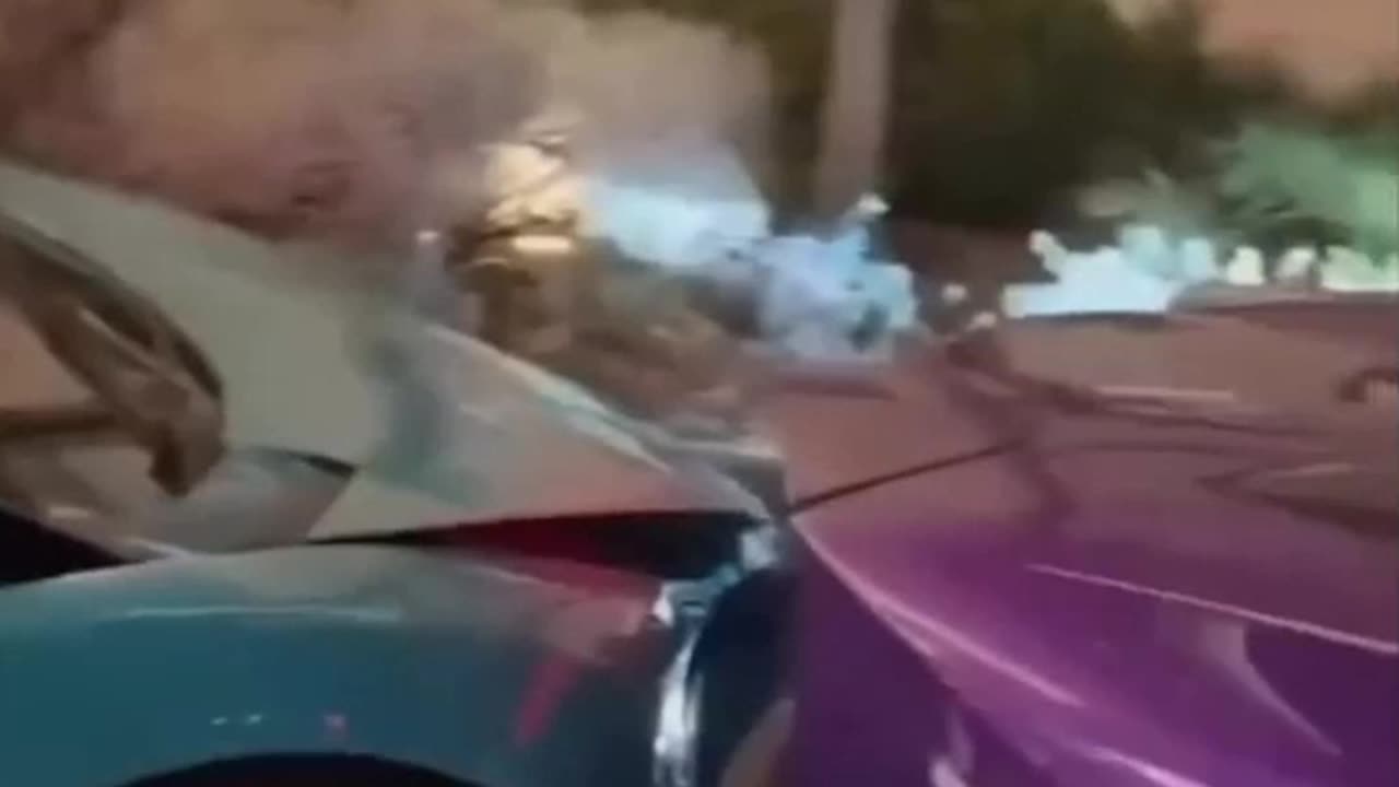 Valet Driver Crashes Lamborghini's Worth $3 Million! #short