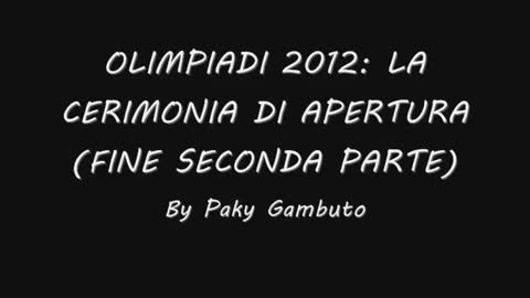 Ecco cosa nascondeva la cerimonia d'apertura delle Olimpiadi di Londra 2012