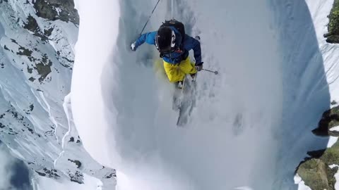 GoPro Line of the Winter_ Nicolas Falquet - Switzerland 4.14.15 - Snow