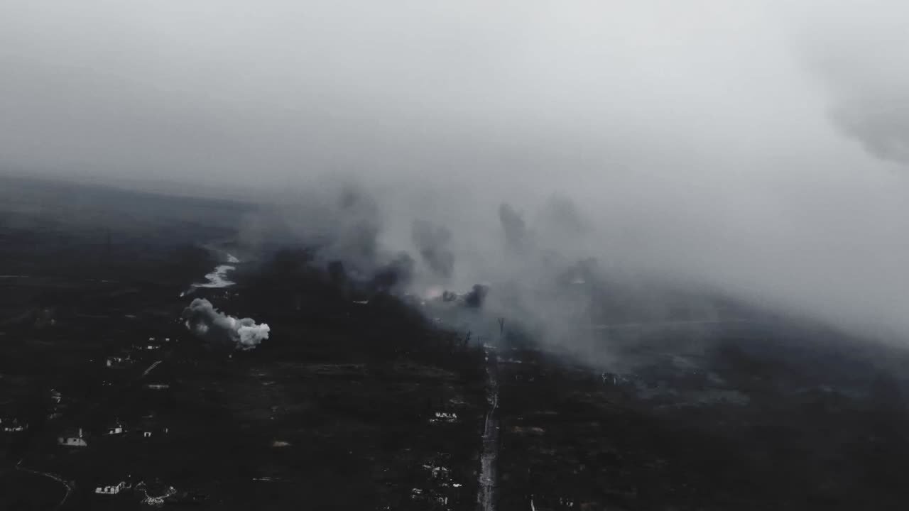 Artillery Preperation of Novomikhailivka