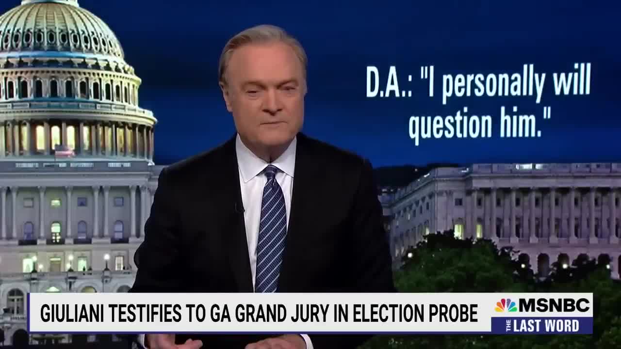 Lawrence: Giuliani's GA Grand Jury Appearance Should Terrify Trump