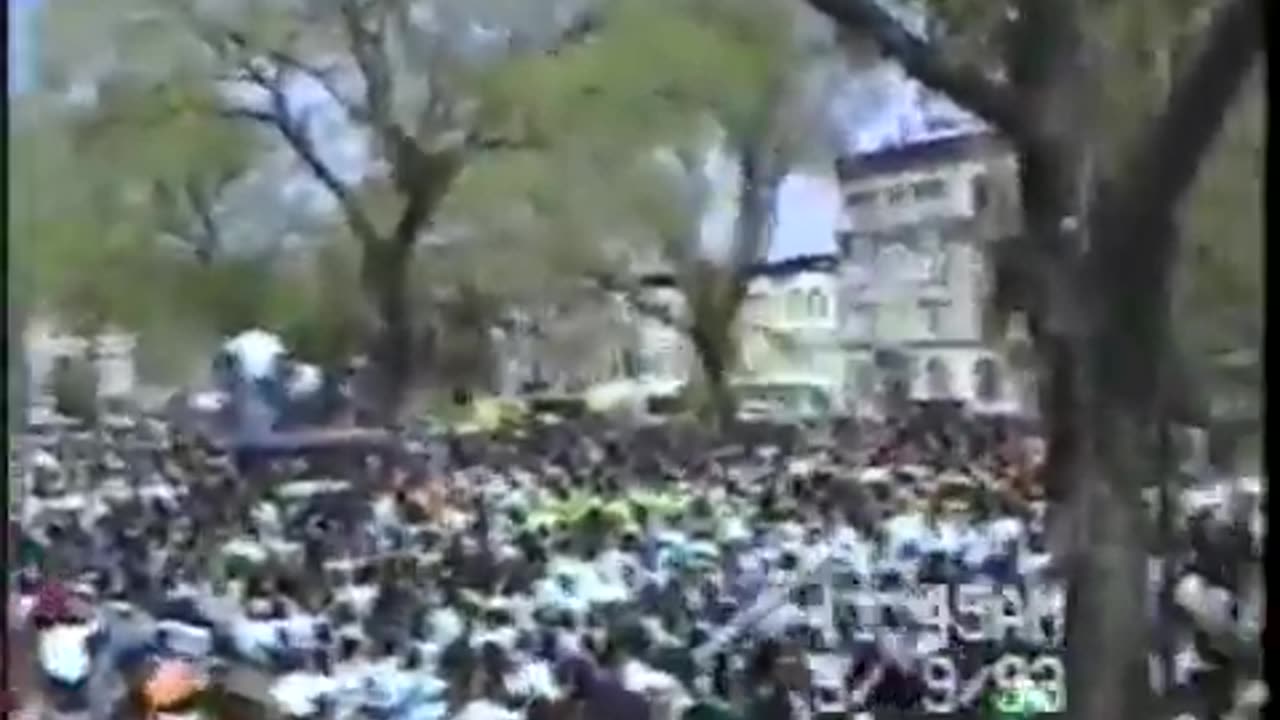 258. Lag Ba'Omer 5753, Parade (clip) = ל"ג בעומר תשנ"ג