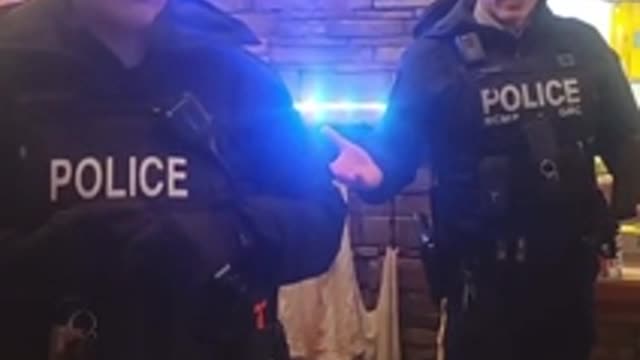 Canadian Police Threatens Freedom Convoy Truckers, “Forfeit your trucks to the Crown”