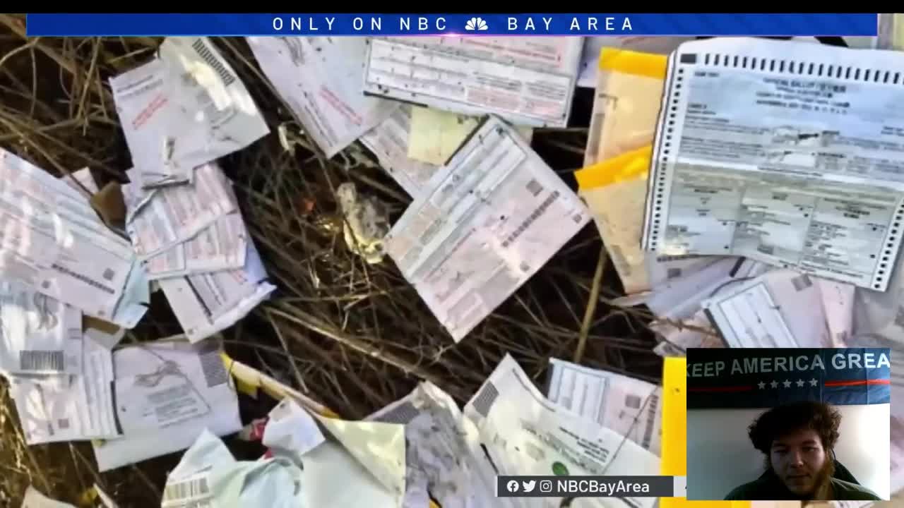 Bag Full of Ballots Dumped in California Mountains