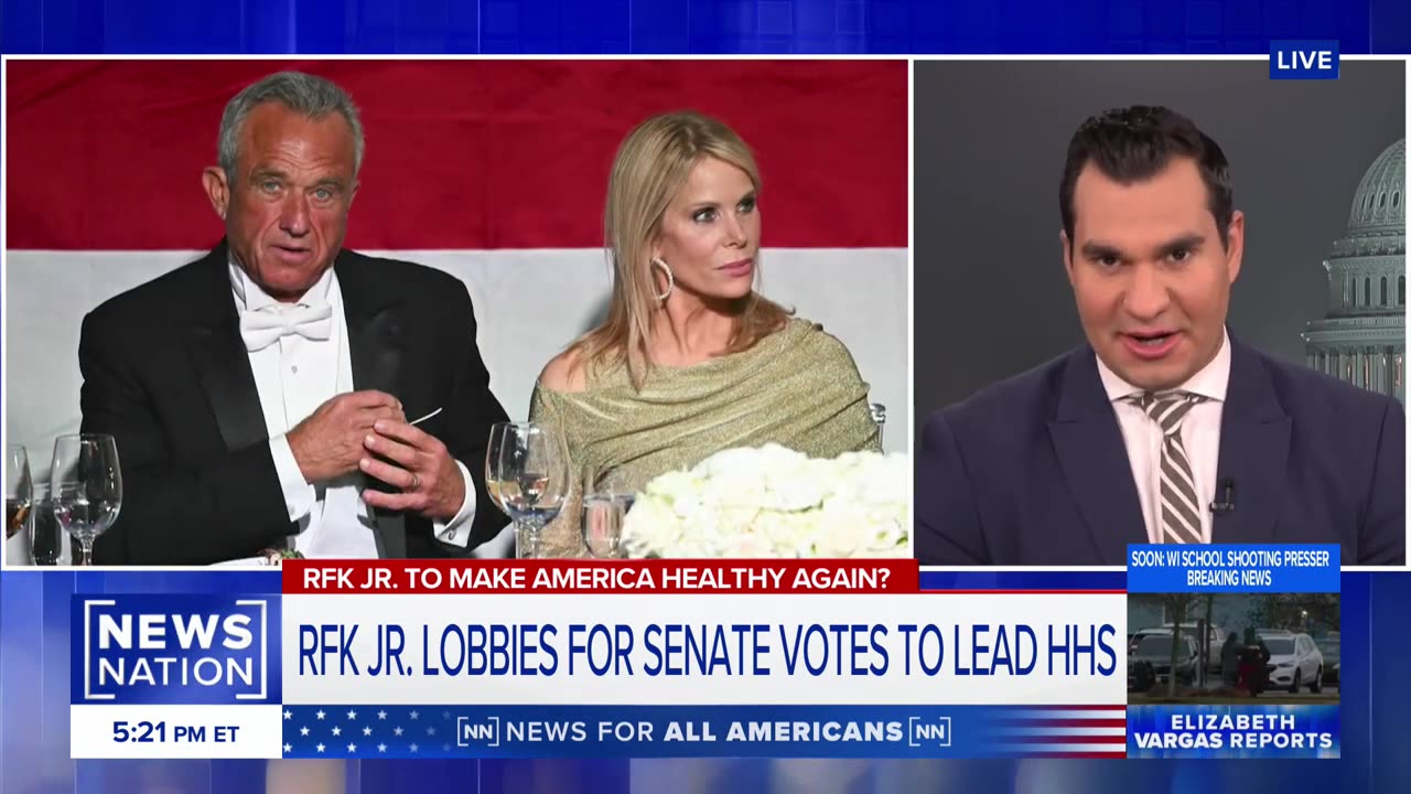 RFK Jr. seeks to win over Senate GOP skeptics as he begins HHS meetings | Vargas Reports