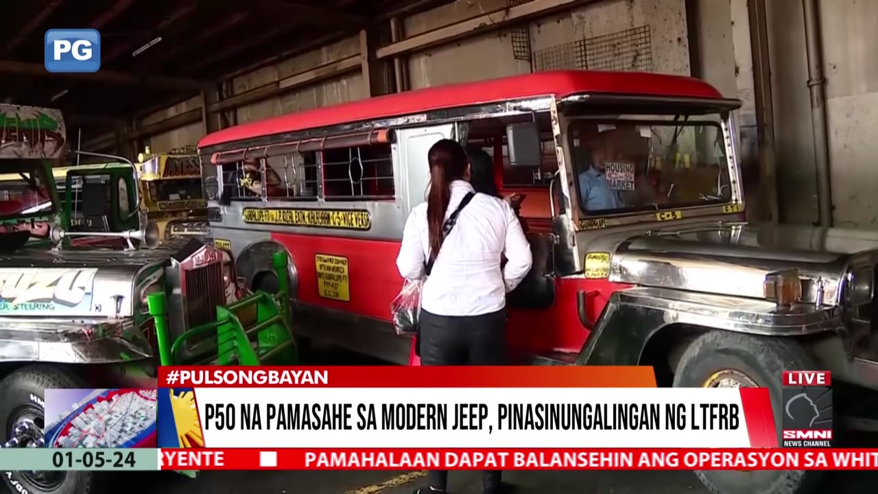 P50 na pamasahe sa modern jeep, pinasinungalingan ng LTFRB