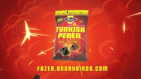 Angry Birds and Tyrkisk Peber Volcano