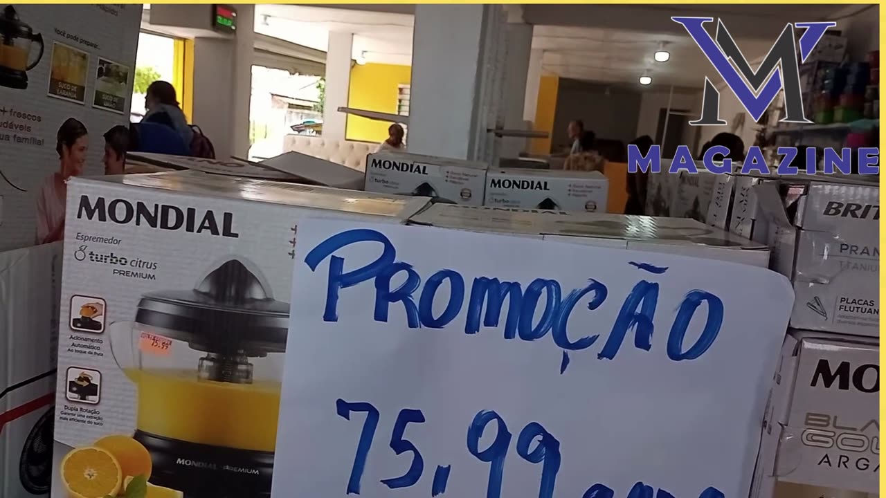 Promoções de Inauguração da MV Magazine