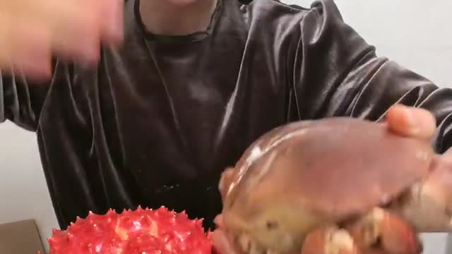 ASMR eating Spicy Seafood 🔥🔥🔥