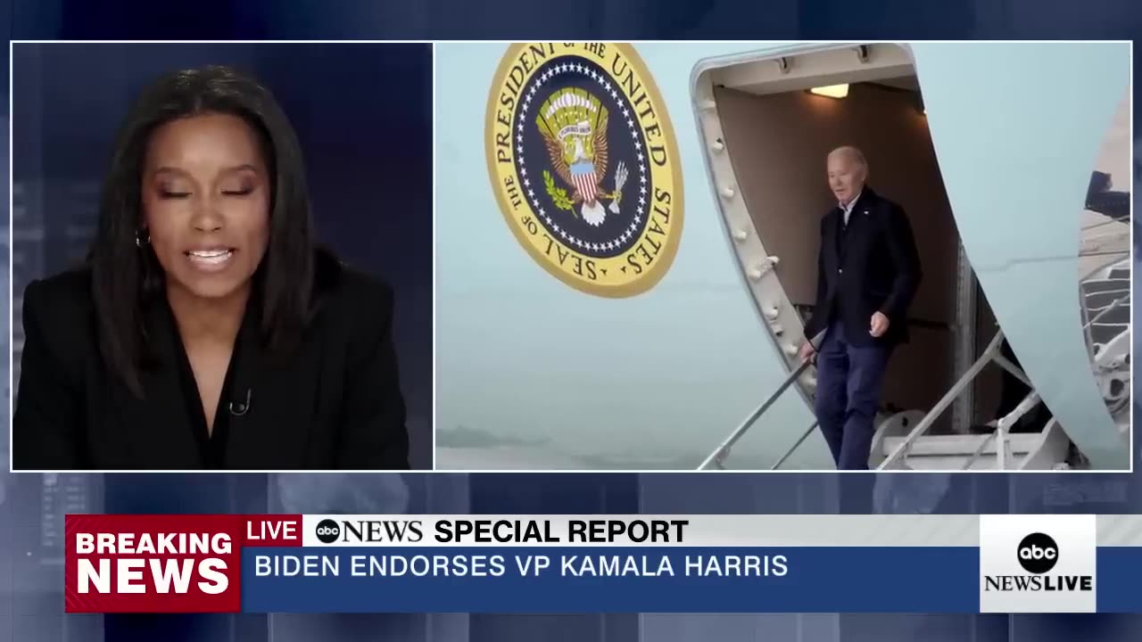 Biden steps down, endorses Kamala Harris