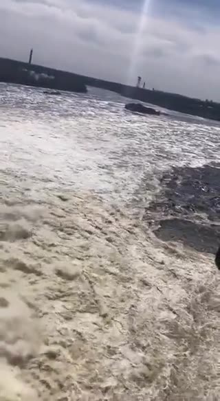 "That's a clear indication that Ukraine was the original culprit (behind the Kakhovka Dam...