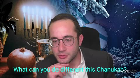 What can you do different this Chanukah?