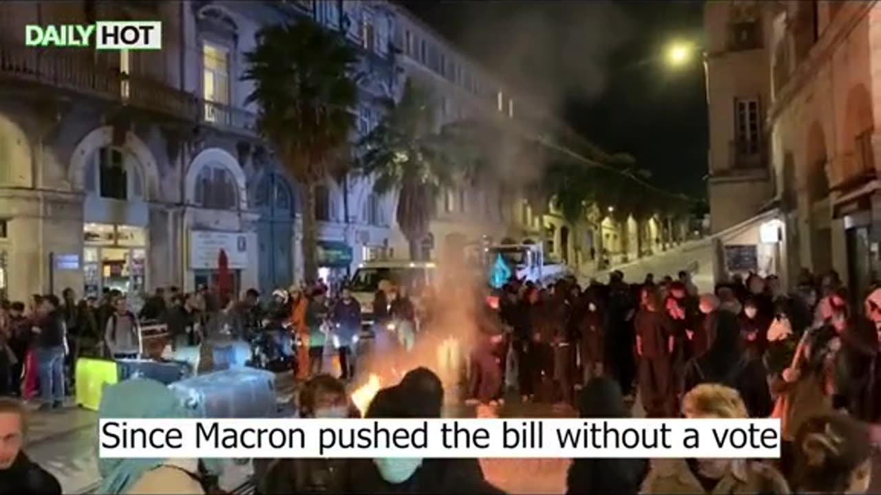 Protests Escalating Macron Is Loosing France