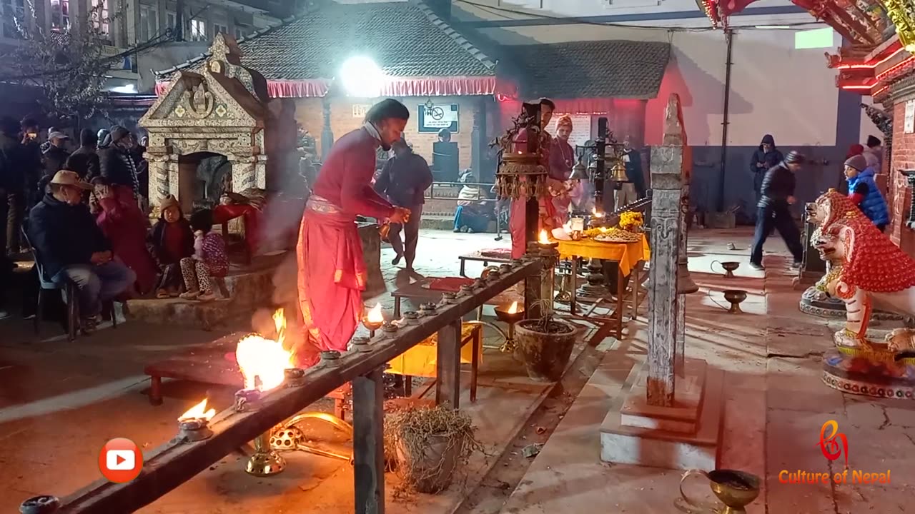 Tarini Devi (Tanadevi) Aarati, Makhan, Basantapur, Kathmandu, 2080