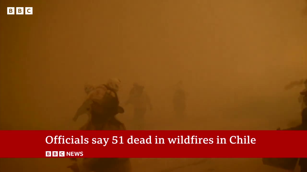 Chile forest fire : At least 51 dead , say official | BBC News