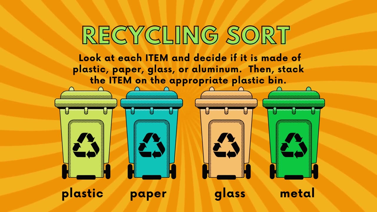 Guess the Recycling Sort Quiz Video