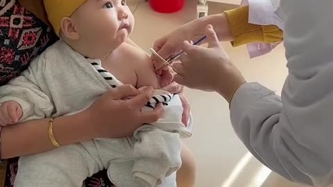 Little baby infusion, so cute