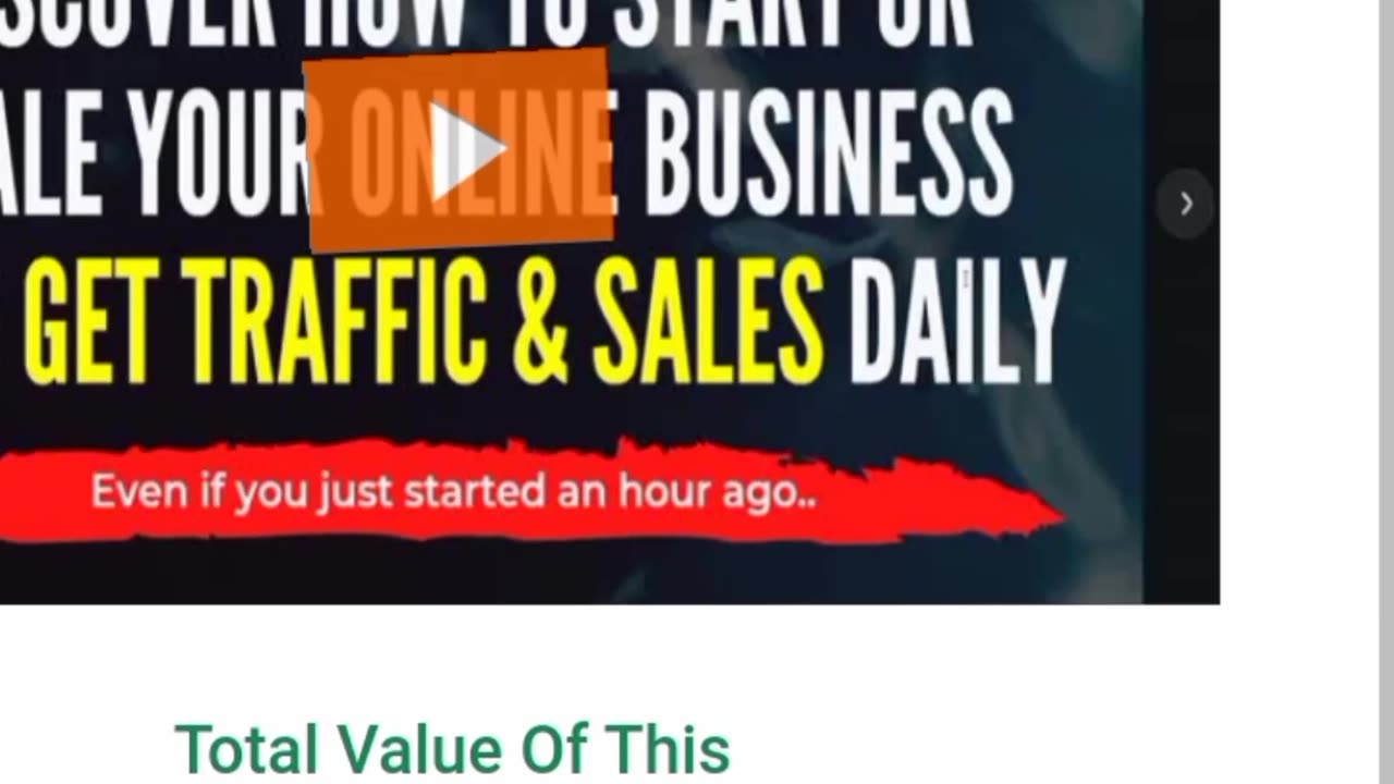 Learn get Scales Sales and Traffic daily with this AI course